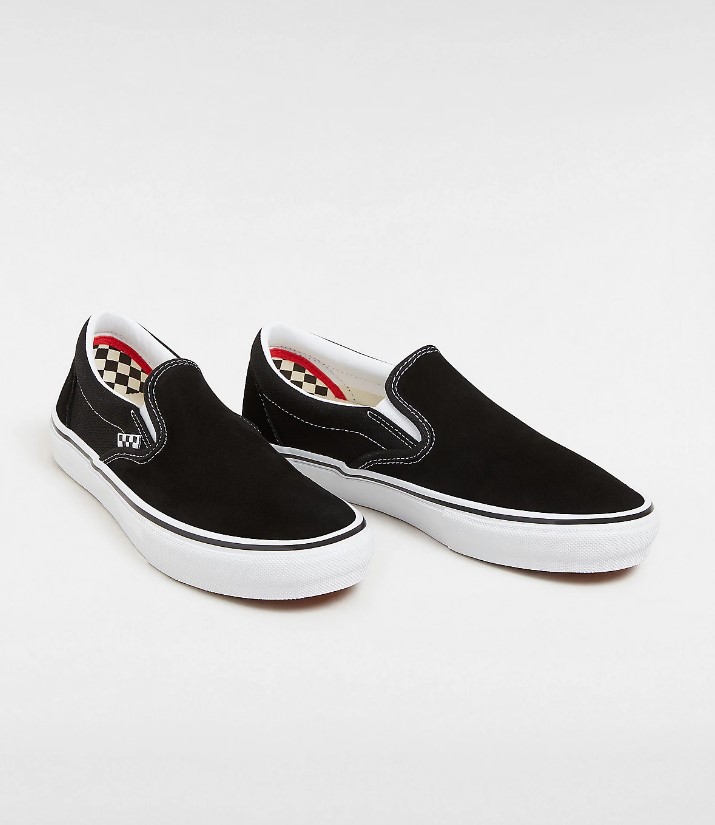 Vans Skate Slip-On Black White 4.5 US / 36 EU