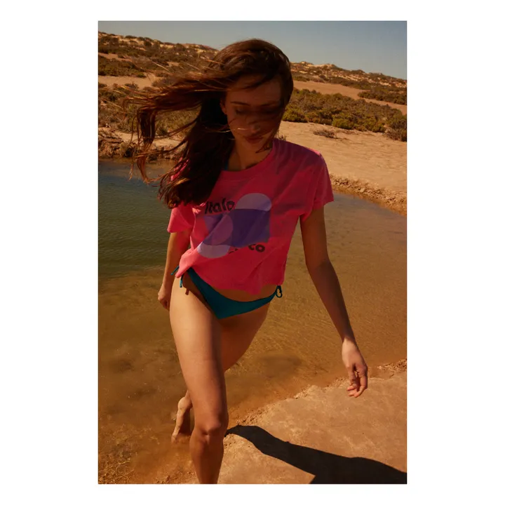 Alma Deia Bas de Maillot de bain à Laçage | Bleu Vert