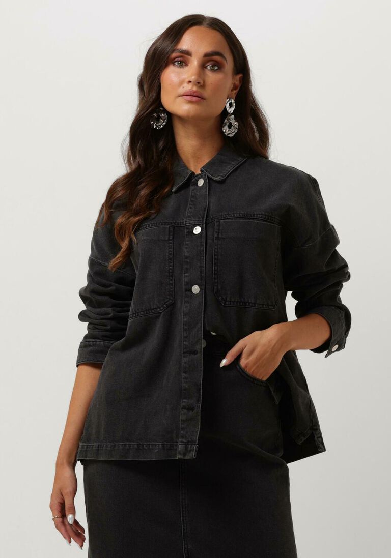 NEO NOIR zwarte neo noir spijkerjas kim d jacket