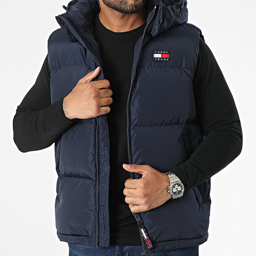 Doudoune Capuche Sans Manches Alaska 4447 Bleu Marine