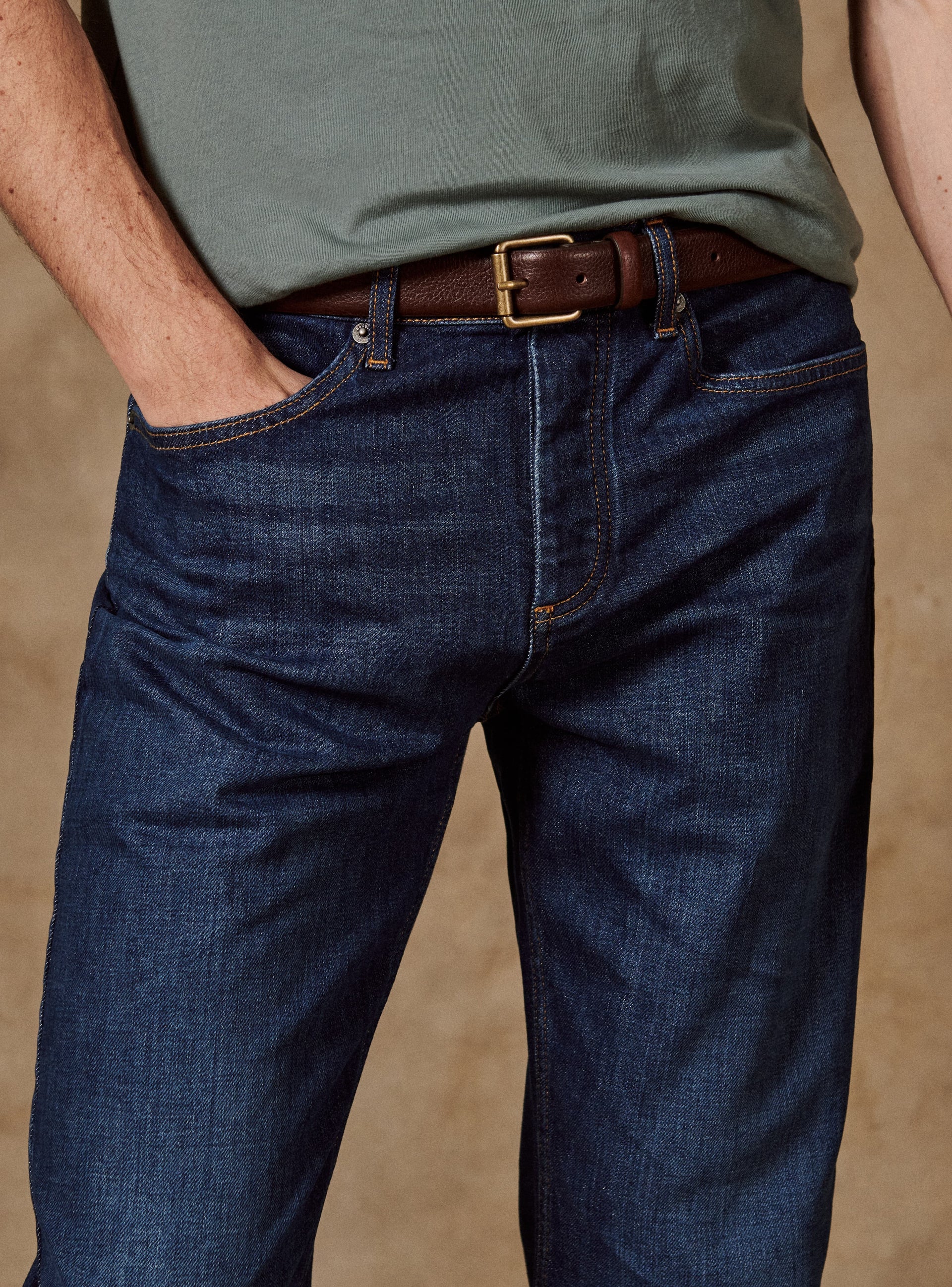 Ceinture Charles Marron
