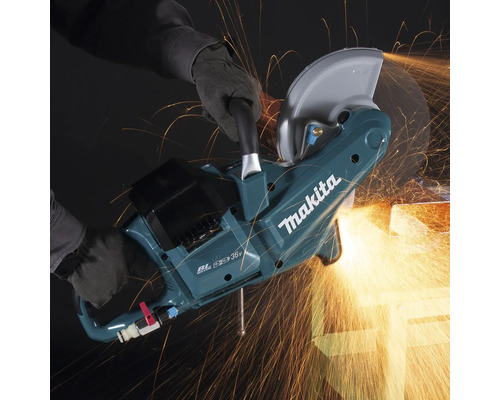 Makita DCE090ZX1 2x18V accu-afkortzaag, zonder accu en lader