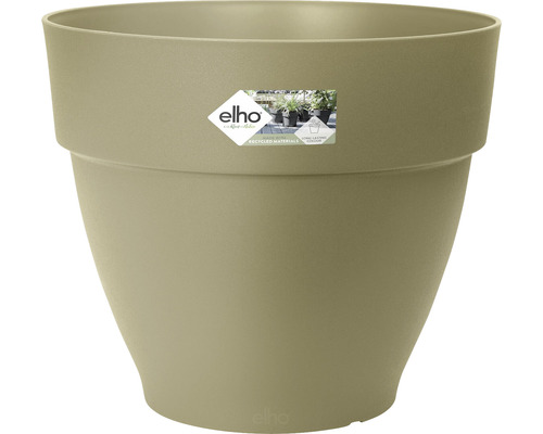 Bloembak elho Vibia Campana 30 kunststof Ø 30 cm H 25,8 cm saliegroen