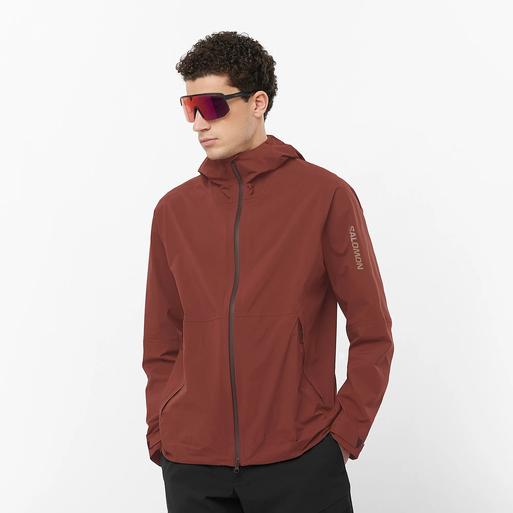 Salomon Outerpath 2.5l Wp Jkt M Rum Raisin