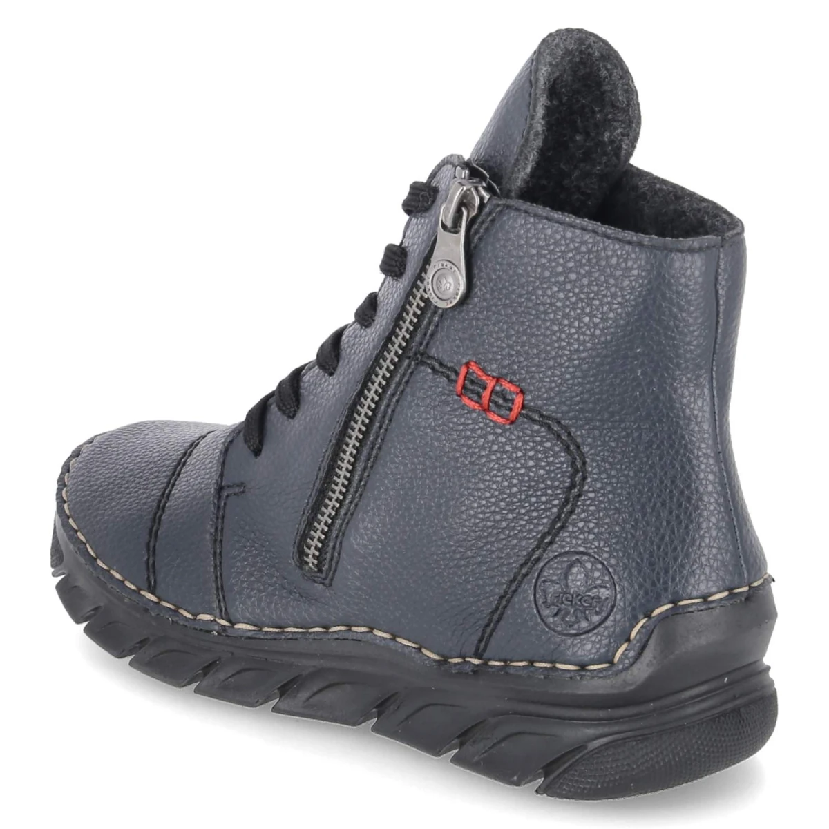 RiekerSchnürstiefeletten - Blau