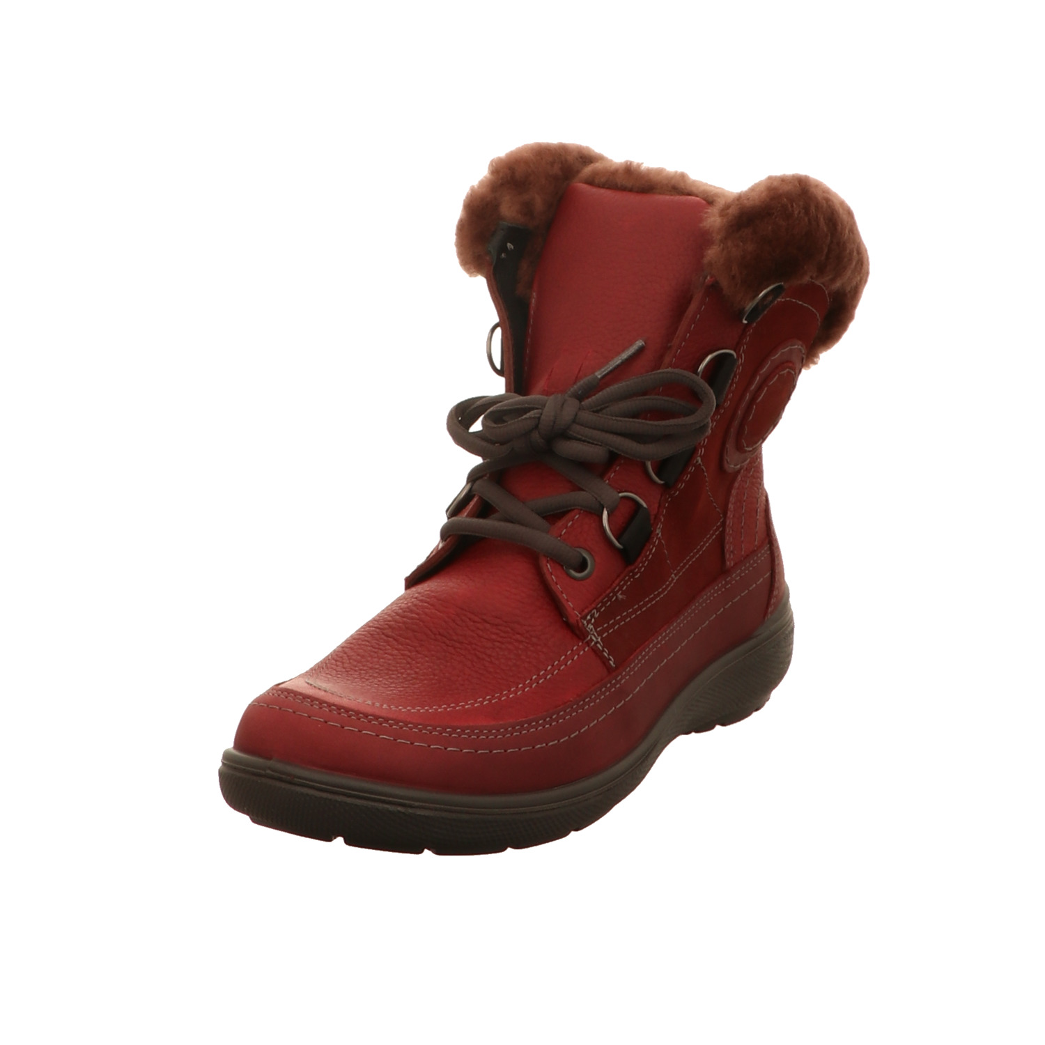 Jomos Schnürstiefelette rot