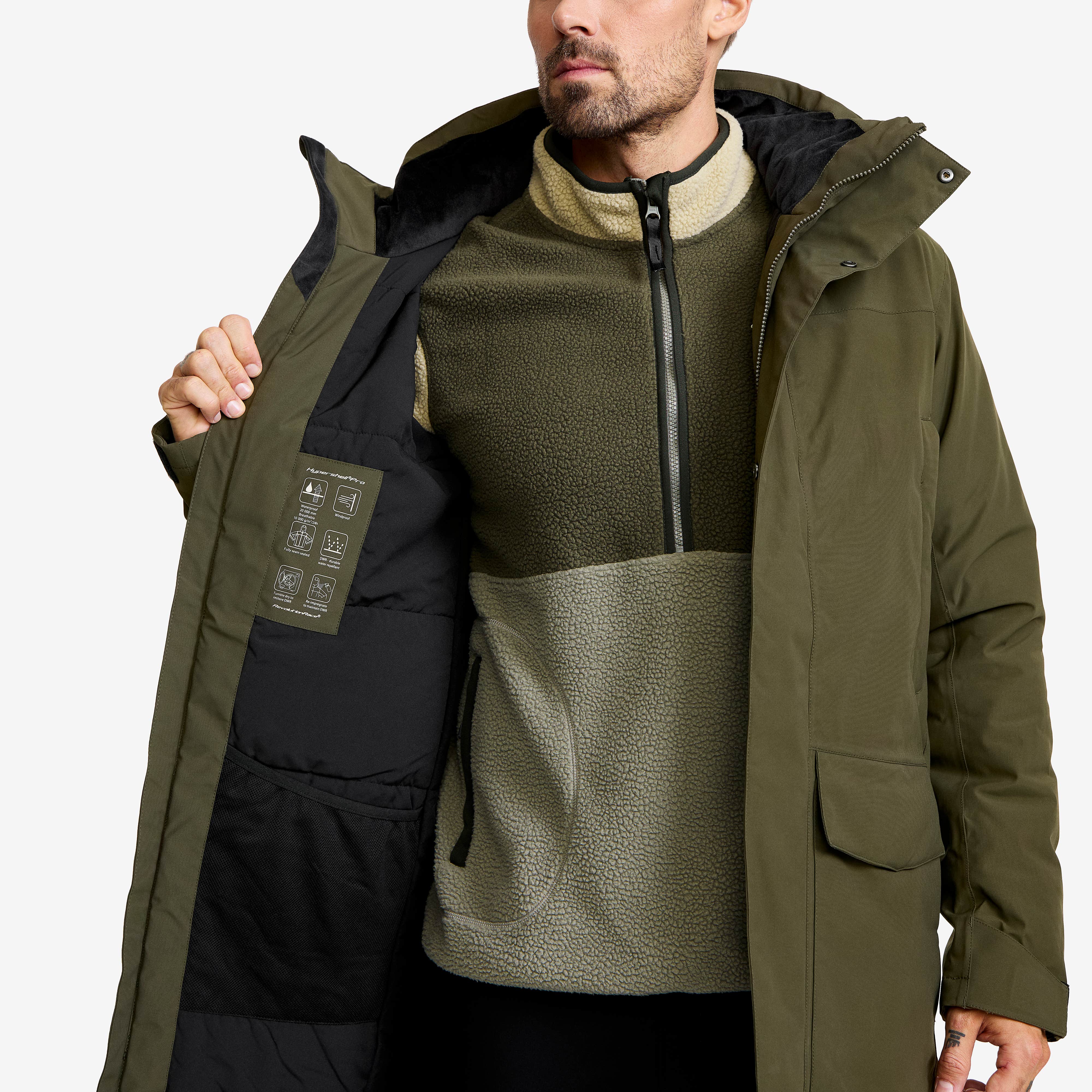 Rhyme 2L Insulated Parka Herre Forest Night