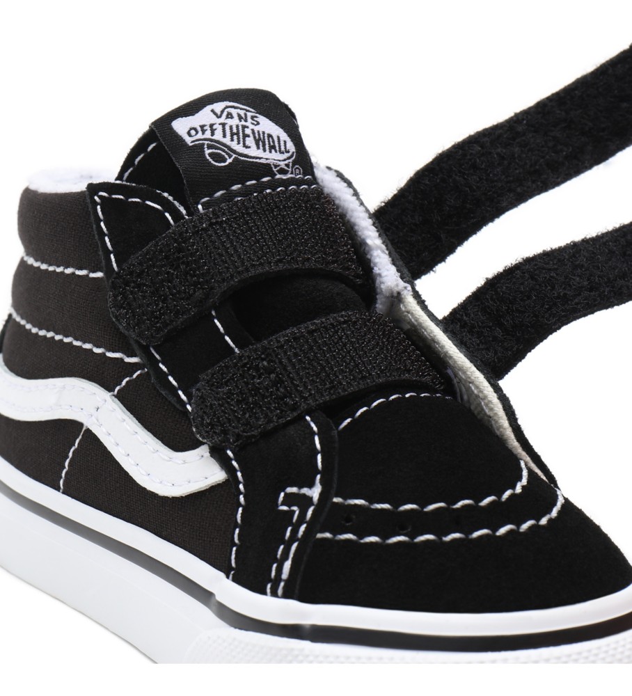 Tênis Vans Sk8-Mid Reissue V, Preto e Branco