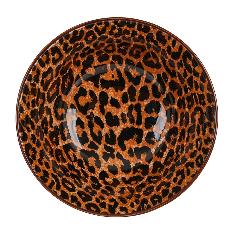 Schaal zoe - panter- ø15.5x7 cm
