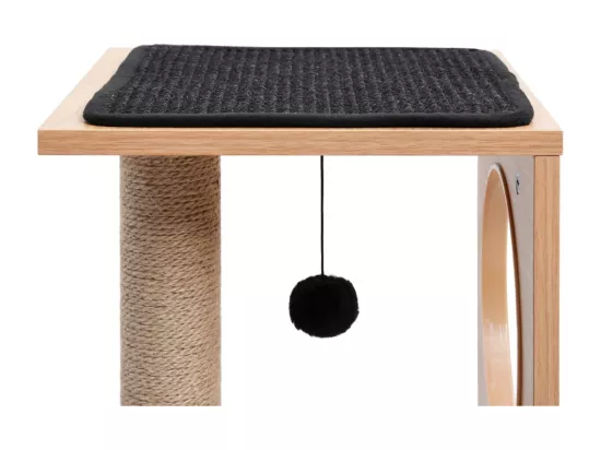 Arbre à chat avec tapis à gratter en sisal 60 cm
