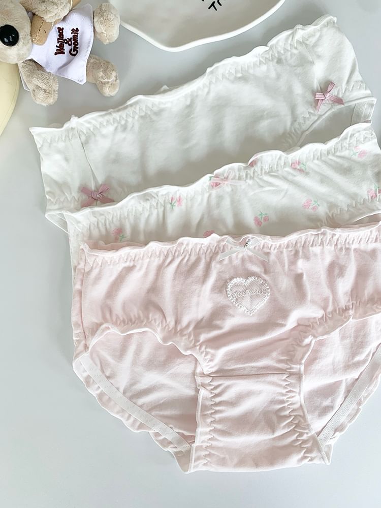 Nikiki - Lint Accent Panty / Set