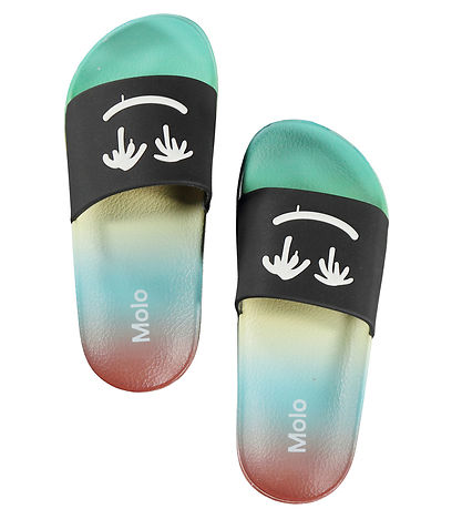 Molo Bådesandaler - Zhappy - Palm Spray Face