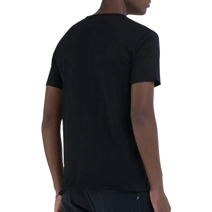 Replay Raw Cut V-neck Shirt Heren