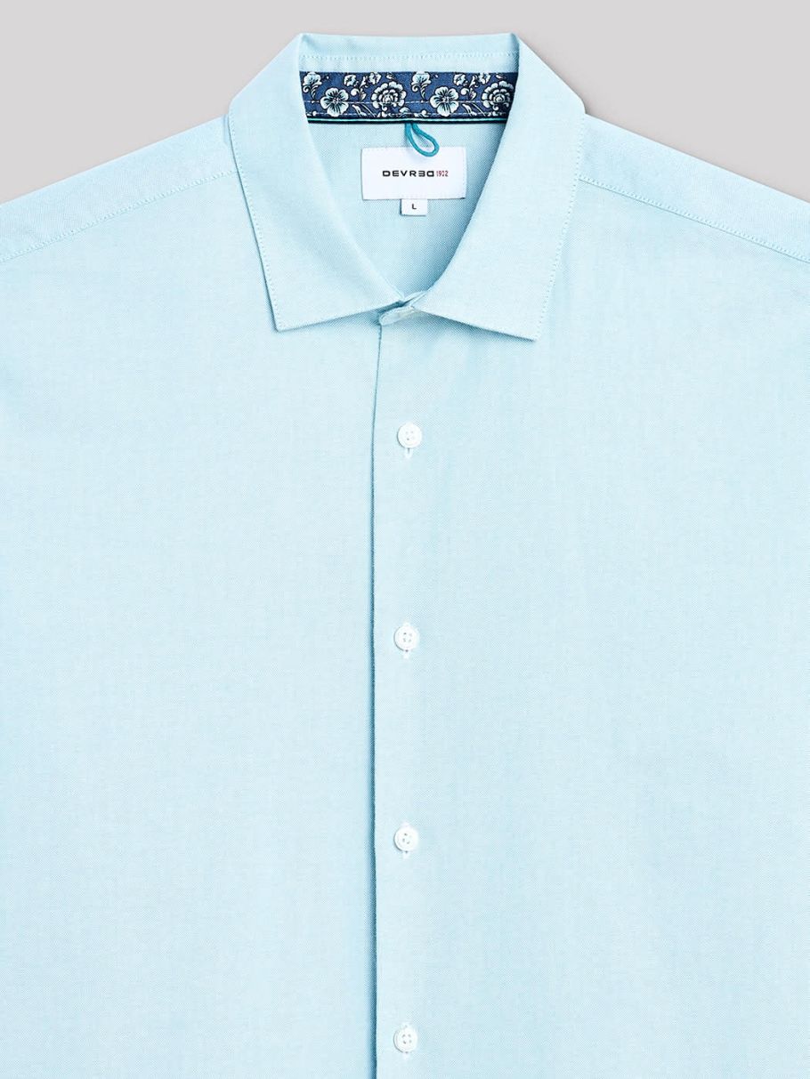 Chemise slim unie