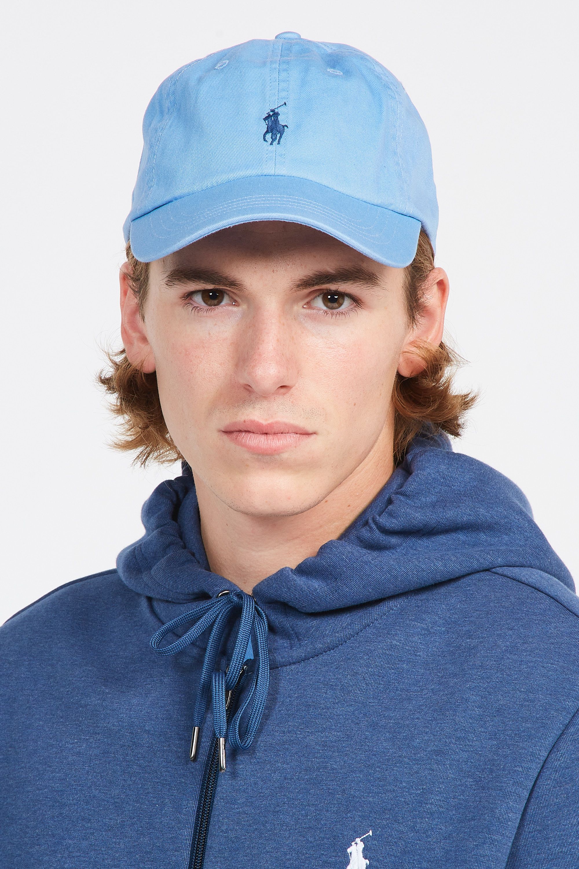 POLO RALPH LAUREN casquette Cotton Chino Ball Cap Bleu