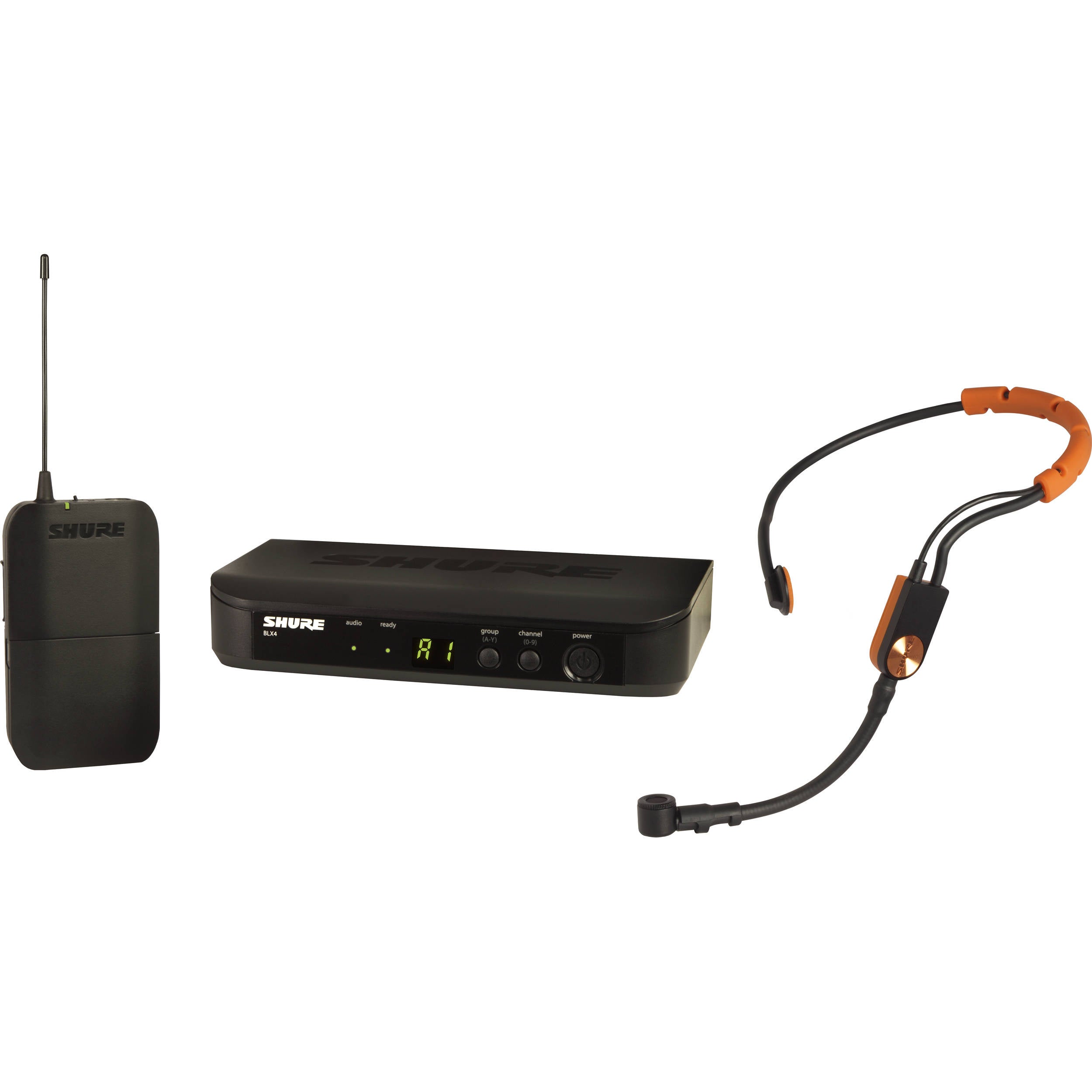 Shure BLX14E/SM31-H8E draadloos headset systeem (518 - 542 MHz)