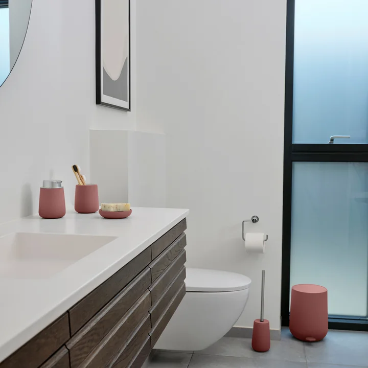 Zone Denmark - Nova Zahnbürstenbecher, peach red