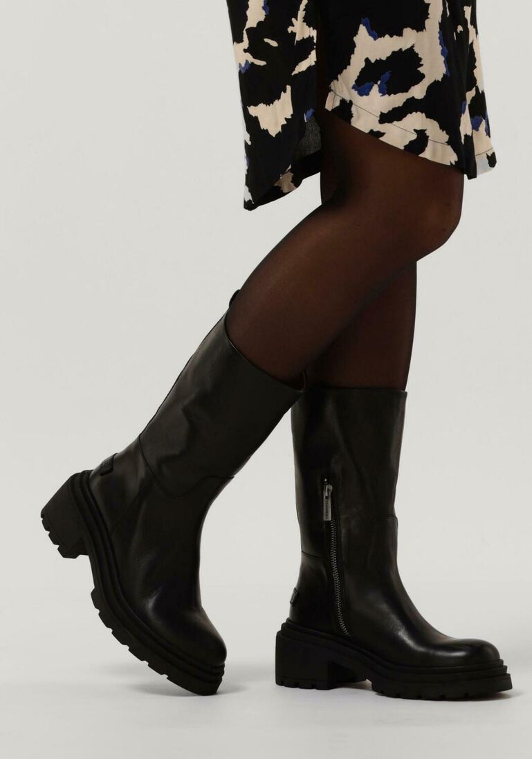 SHABBIES zwarte shabbies enkelboots 183020285