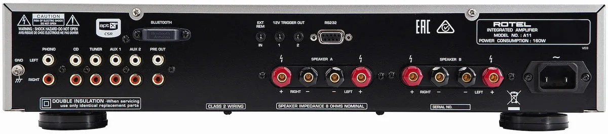 Rotel A11 Tribute Edition Noir Amplis hi-fi stéréo