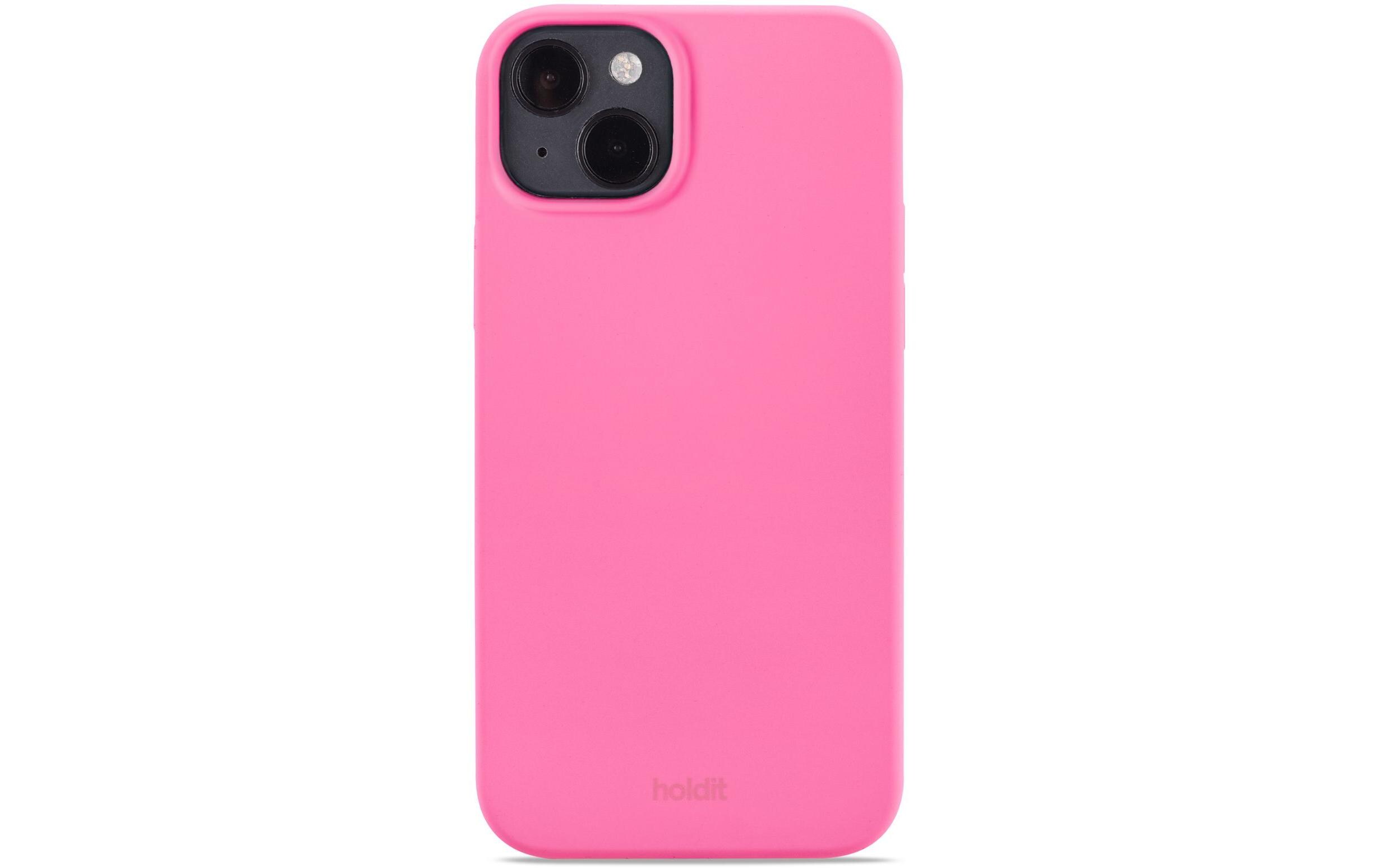 Back Cover Silicone iPhone 15 Plus PinkModerne Handyhülle aus ultradünnem und griffigem Silikon für das Apple iPhone 15 Plus