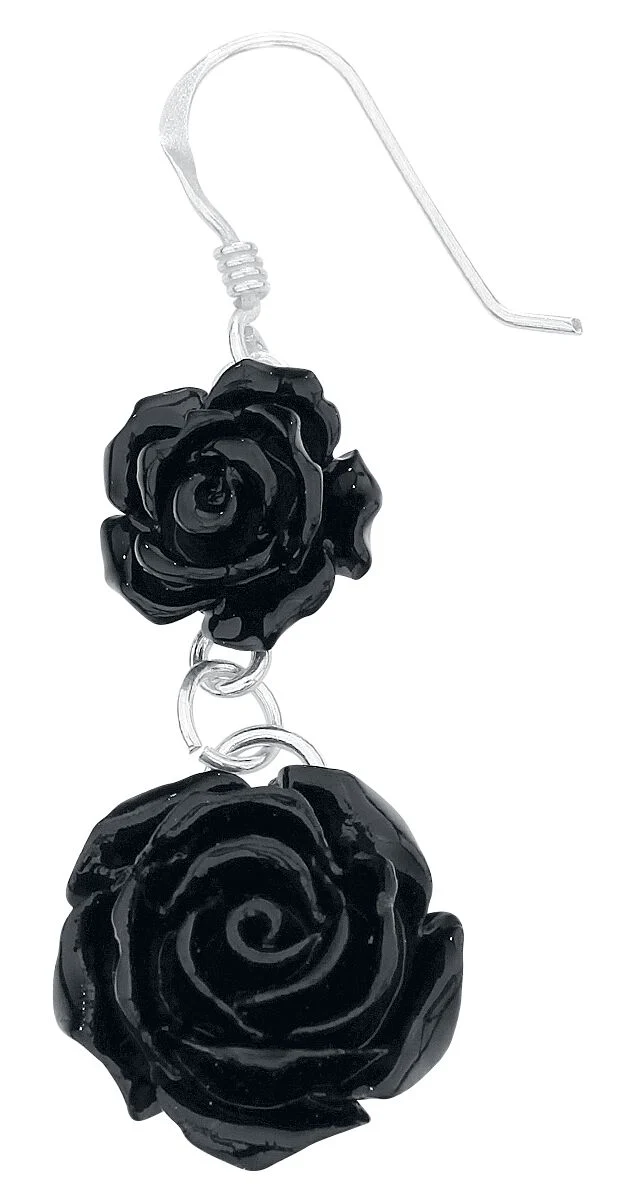 Black Roses | etNox Boucles d'oreilles