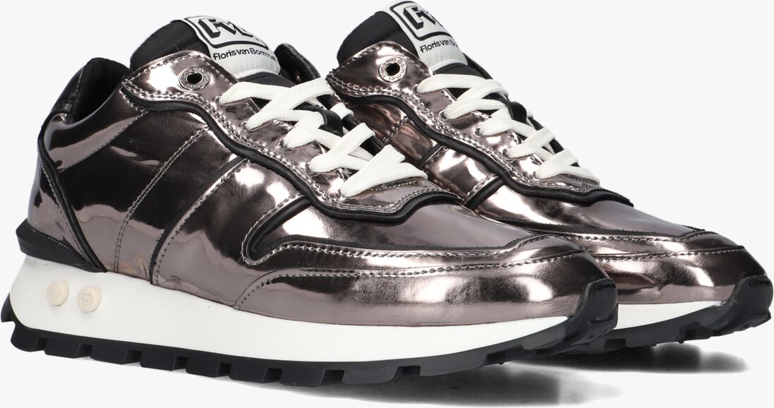 FLORIS VAN BOMMEL zilveren floris van bommel lage sneakers sfw-10115