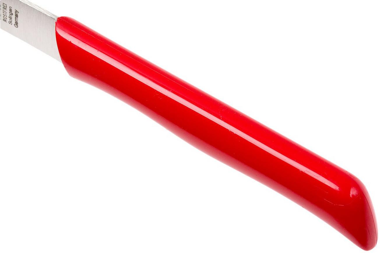 Robert Herder straight classic 1966 schilmes, rood, 8,5 cm
