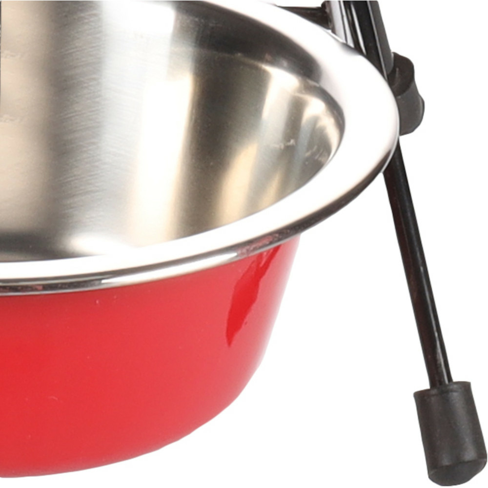 Ecuelle duo ø 11 cm 200 ml avec support arjun xs pour chat