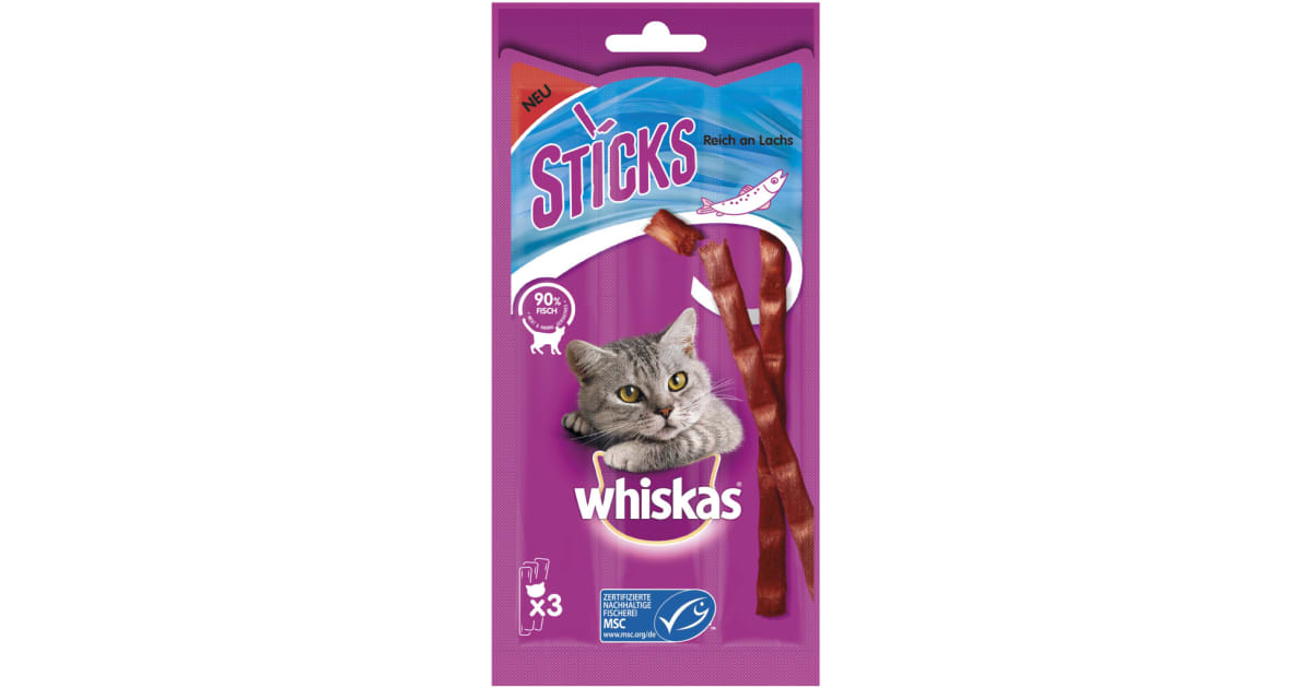 WHISKAS Sticks Lachs