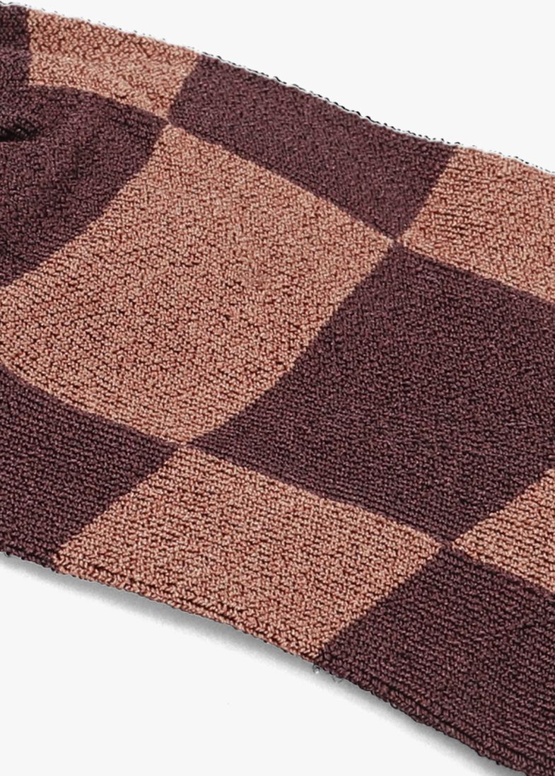 BECKSONDERGAARD bruine becksondergaard sokken petula check sock