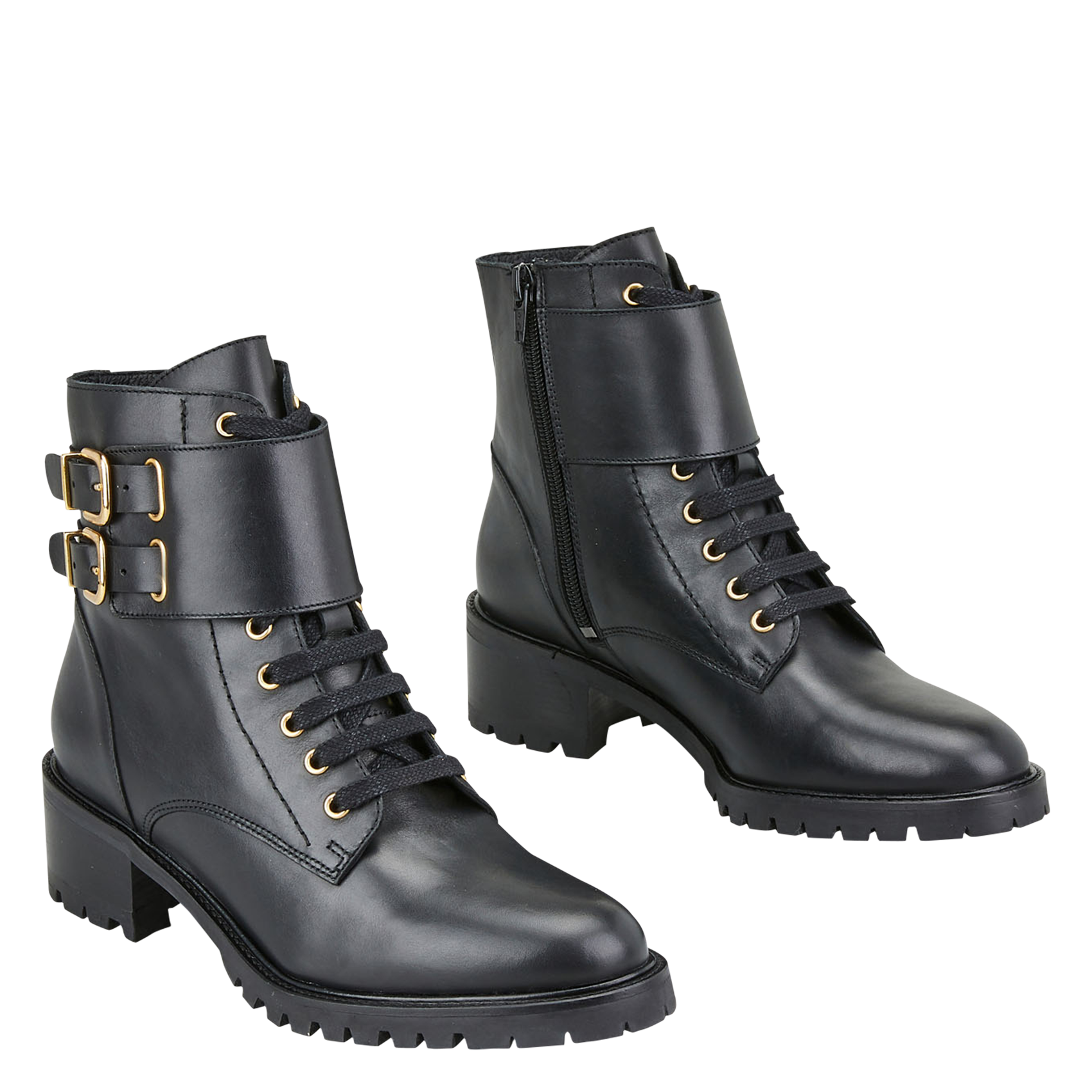 CORTINA - Bottines en cuir | Noir