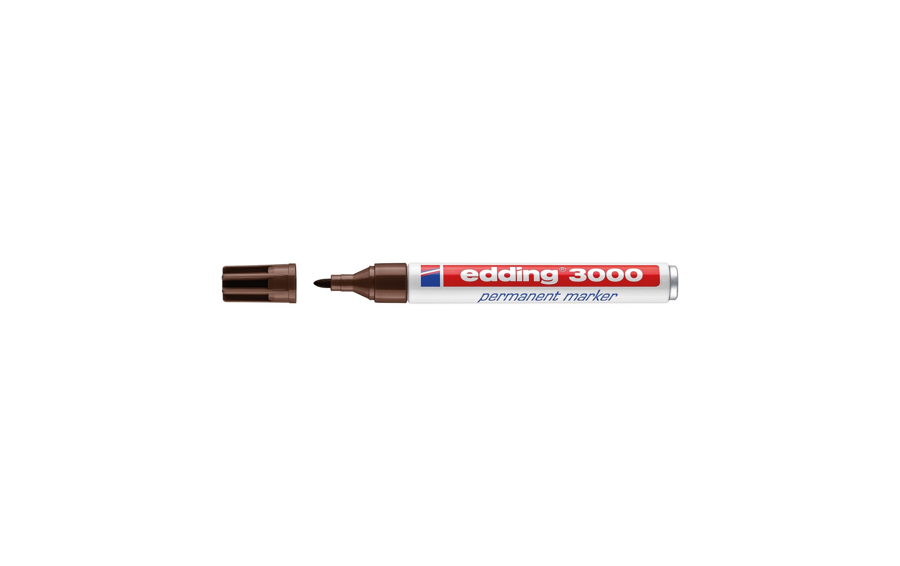 Permanent-Marker 3000 DunkelbraunPermanentmarker zum Markieren und Beschriften