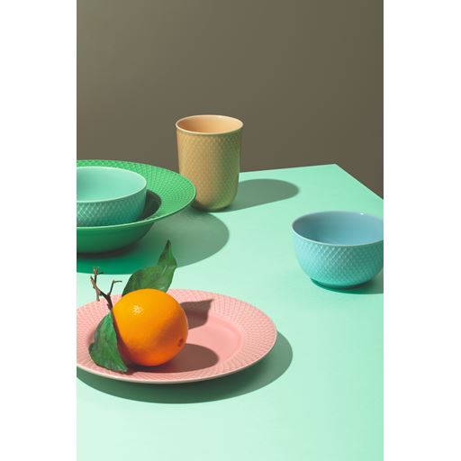 Lyngby Porcelæn Rhombe Color Krus, Sand, 33 cl