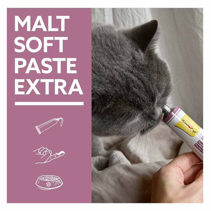 GimCat Malt-Soft Paste Extra für Katzen, 50 g
