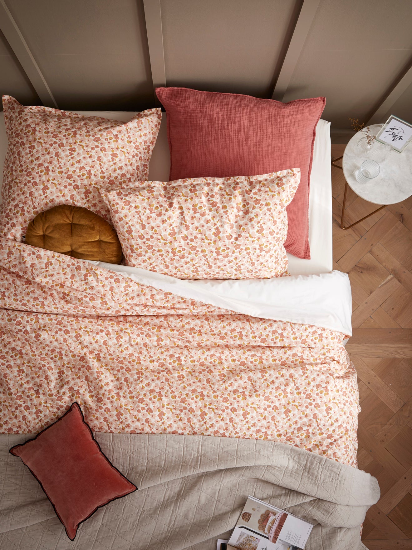 Housse de couette percale de coton 