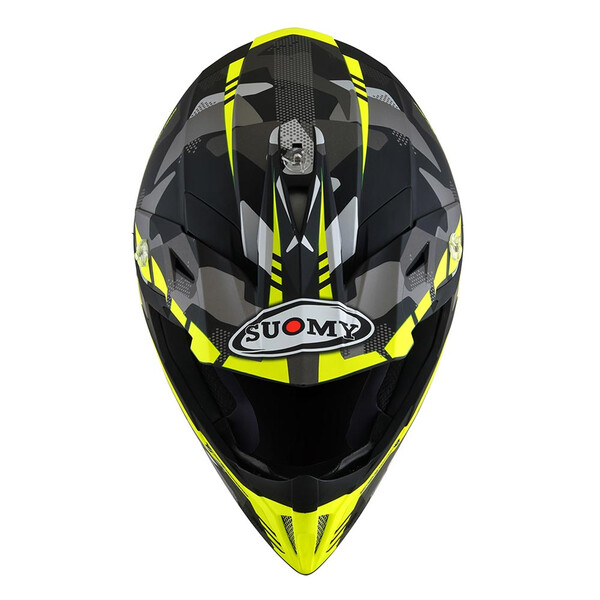 Suomy - Casque X-Wing Jetfighter Noir / Gris / Jaune / Mat