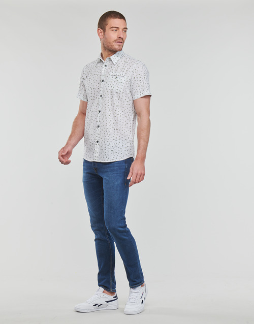 Petrol Industries - SHIRT SHORT SLEEVE AOP - Blanc