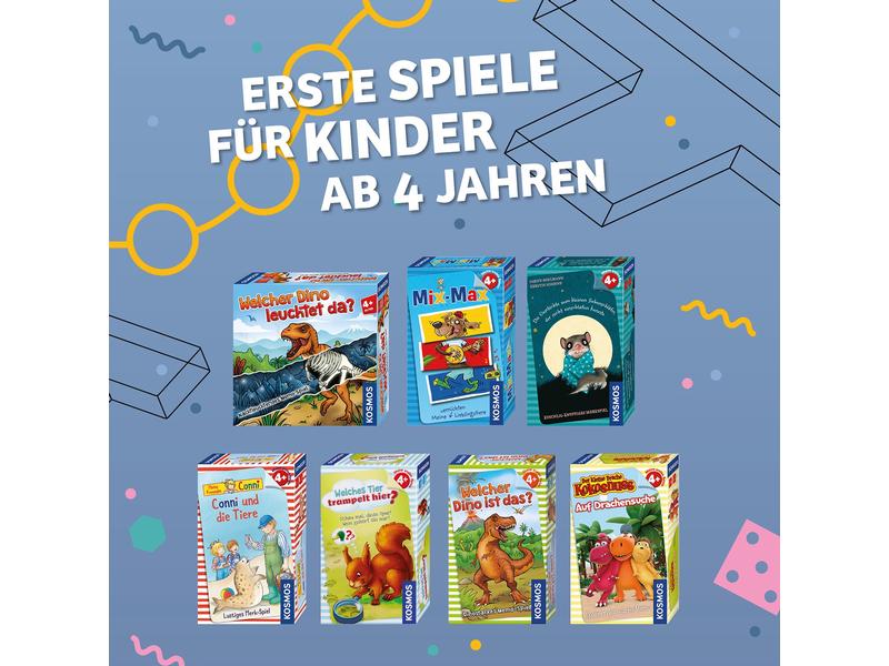 Kosmos Kinderspiel Welcher Dino leuchtet da? Nachtleuchtendes Memo-Spiel