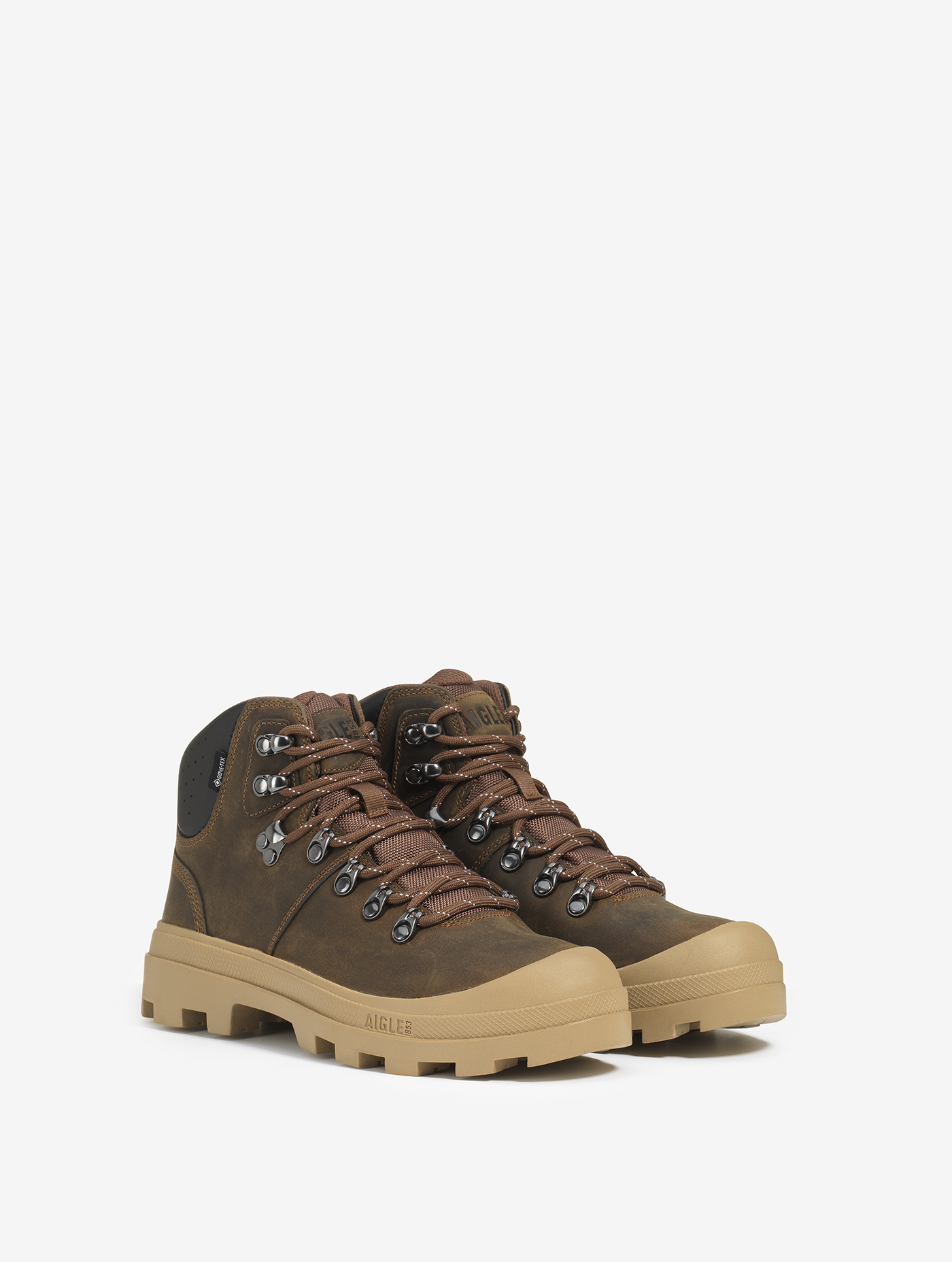 L'iconique chaussure de marche Aigle, en version hivernale MOKA
