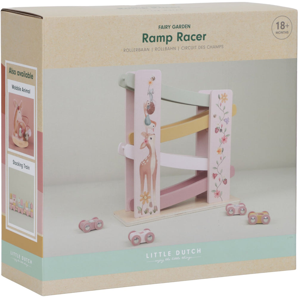 Køb Little Dutch Fairy Garden Pink Ramp Racer