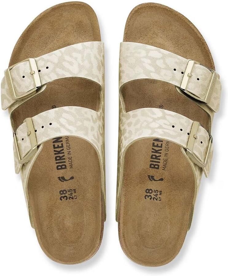 BIRKENSTOCK Slippers Dames Arizona Bs Maat: 37 Materiaal: Leatherlook Kleur: Wit