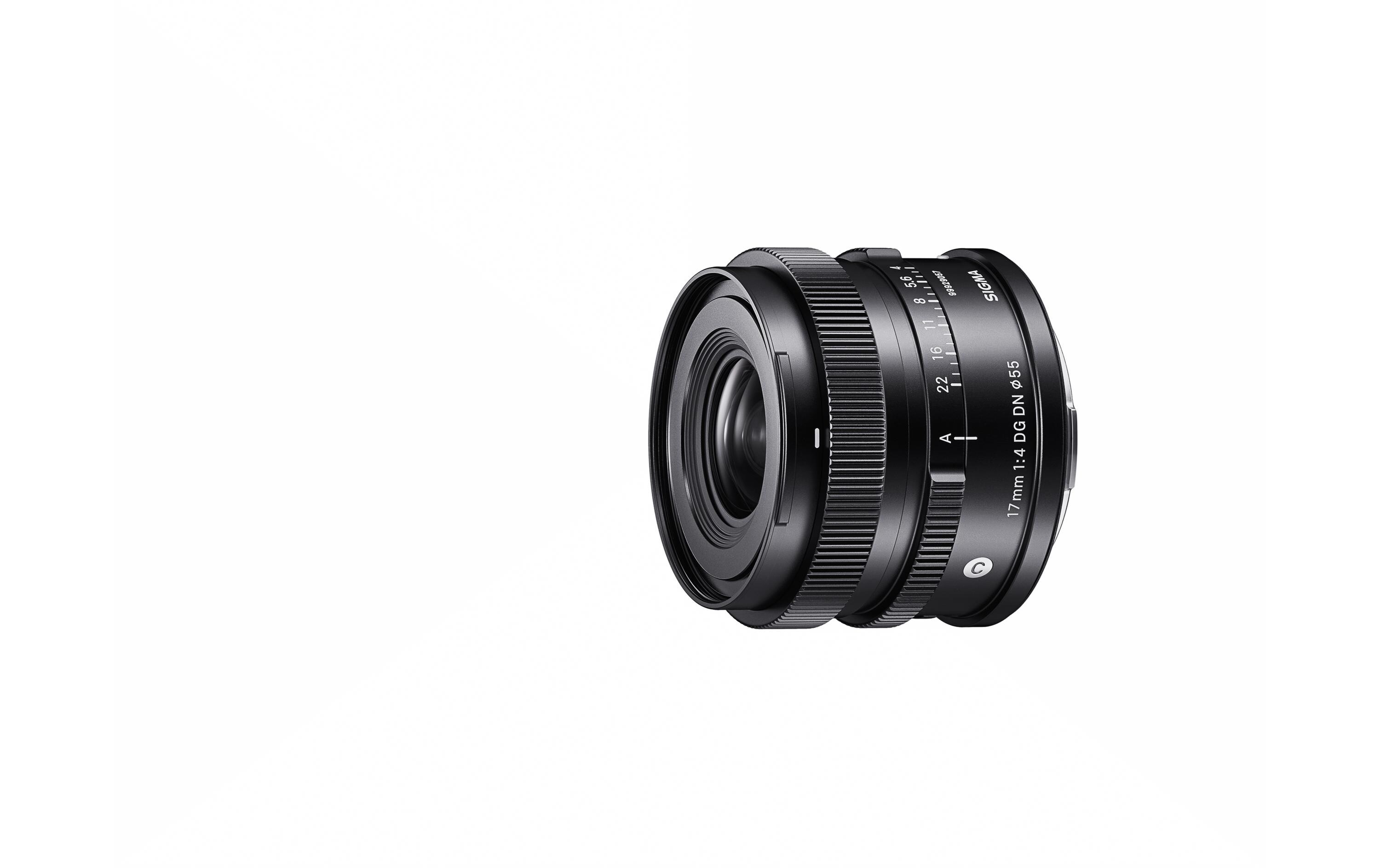 Festbrennweite 17mm F/4 DG DN C – Sony E-Mount<br>Kompaktes Ultra-Weitwinkel-Objektiv