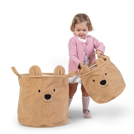 Teddy Panier de rangement   Beige        de               Childhome