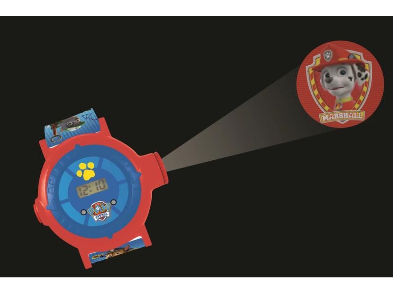 Lexibook Paw Patrol Digital-Projektionsuhr Eine 2-in-1-Uhr mit digitalem Bildschirm