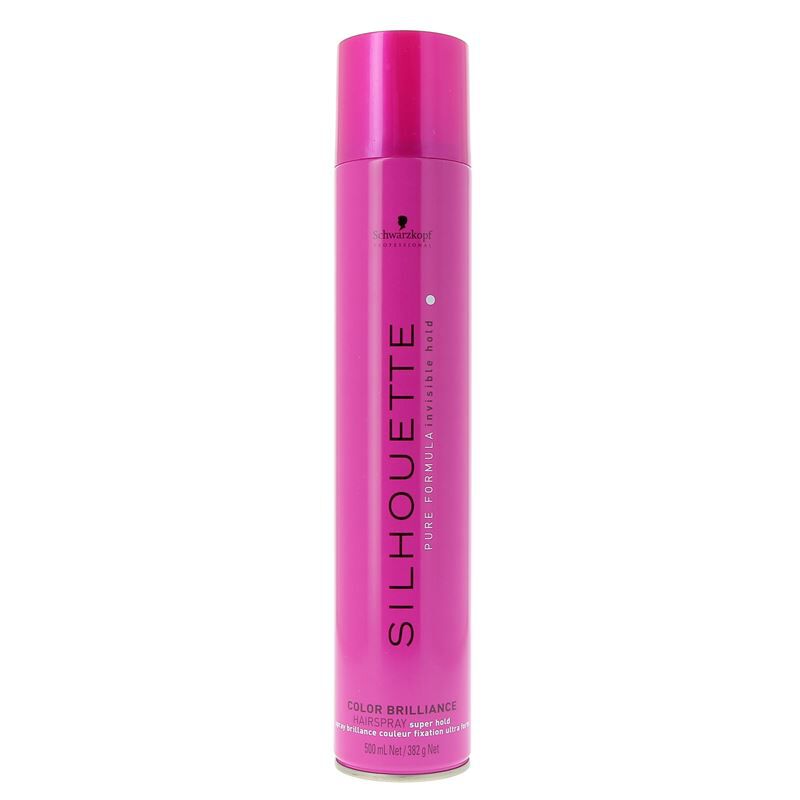Spray fixant pour cheveux colorés Silhouette Color Brilliance