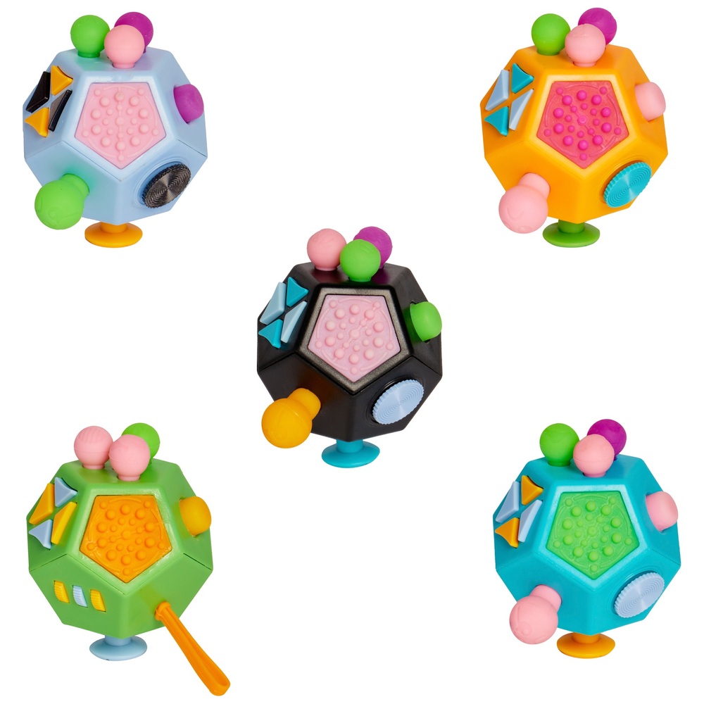 Toy Mania 12-seitiges Multi-Fidget-Toy-Sortiment