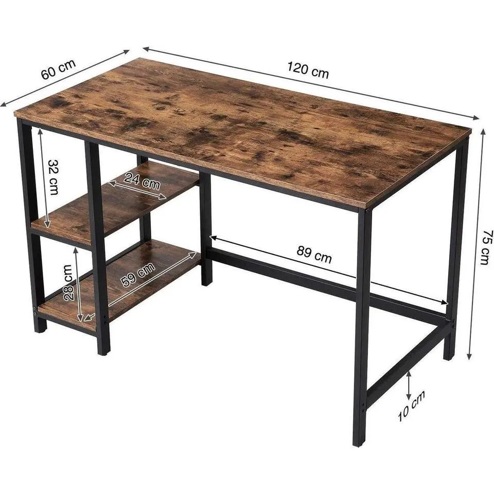 Bobbel Home - Bureau - Vintage - Zwart