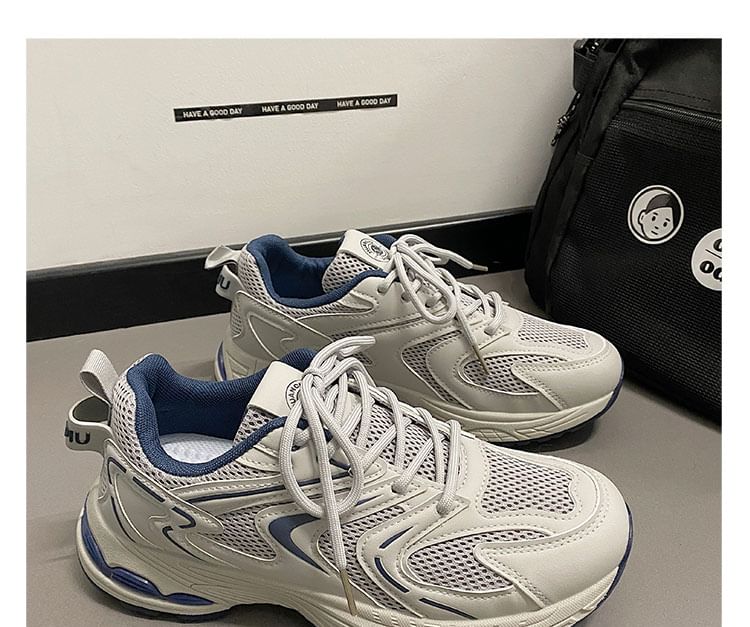 HANO - Platform Paneel Sneakers