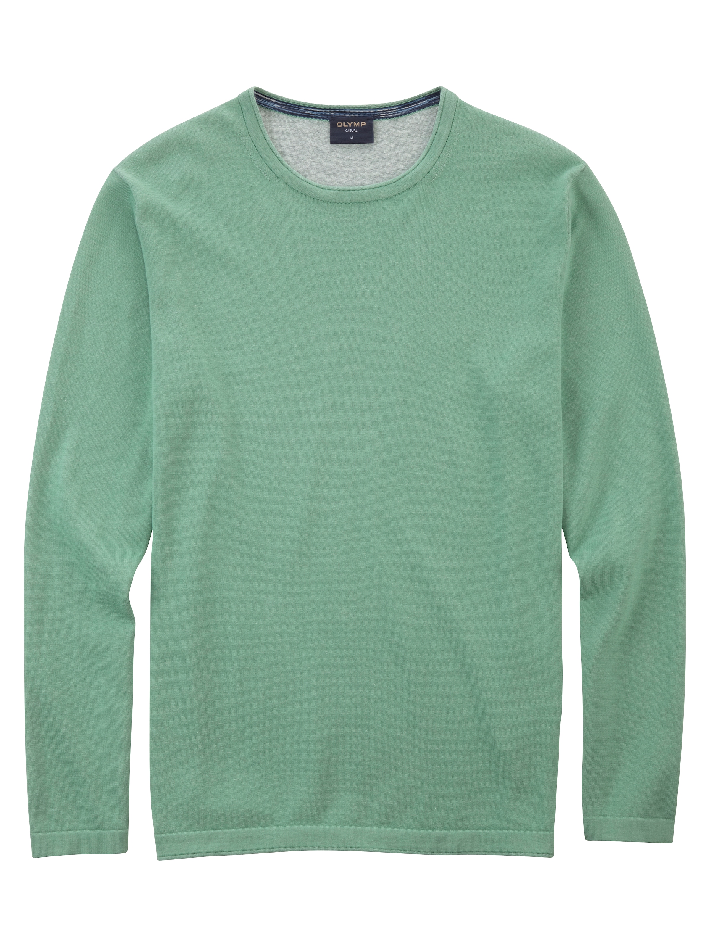 OLYMP Rundhalspullover »OLYMP Strick Casual«, Crew Neck