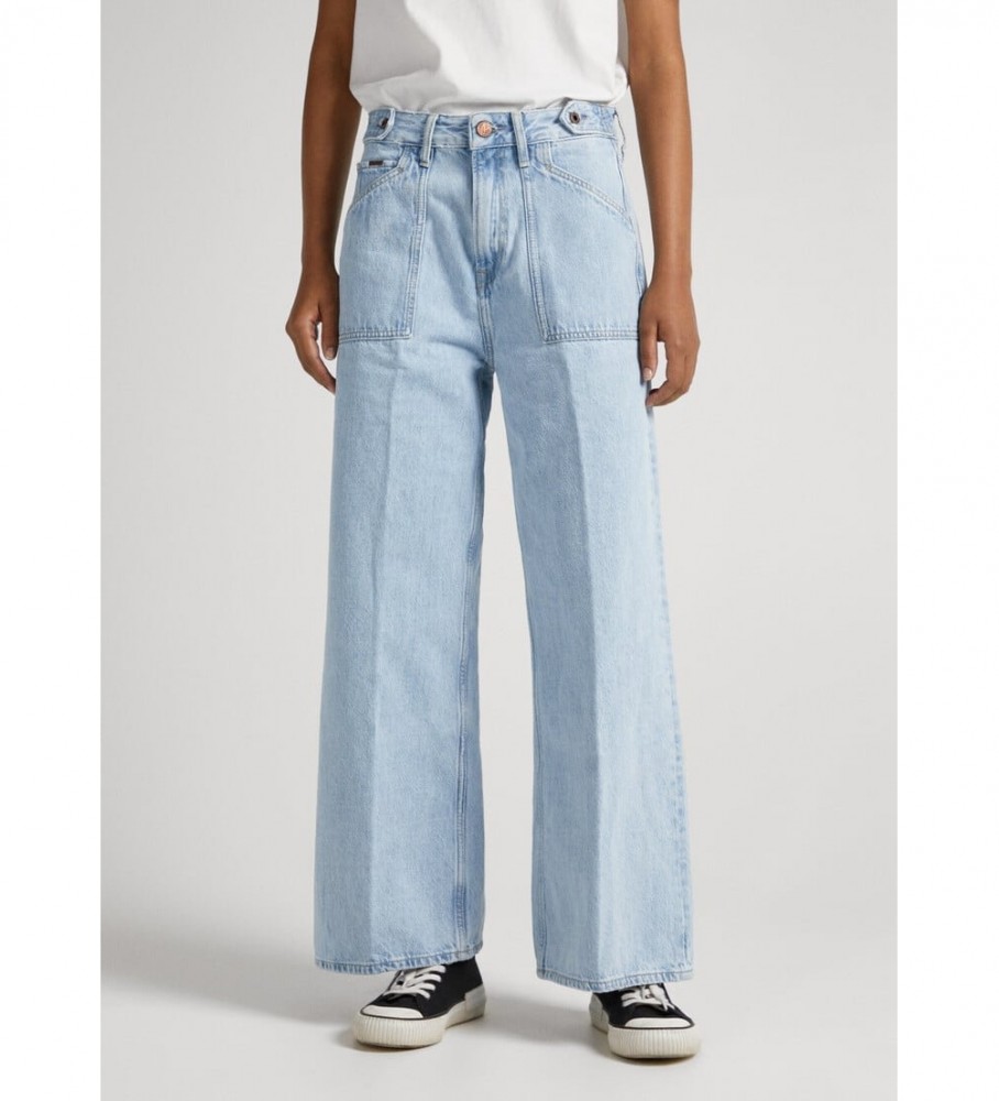 Pepe Jeans Jean Febee Trabalho azul